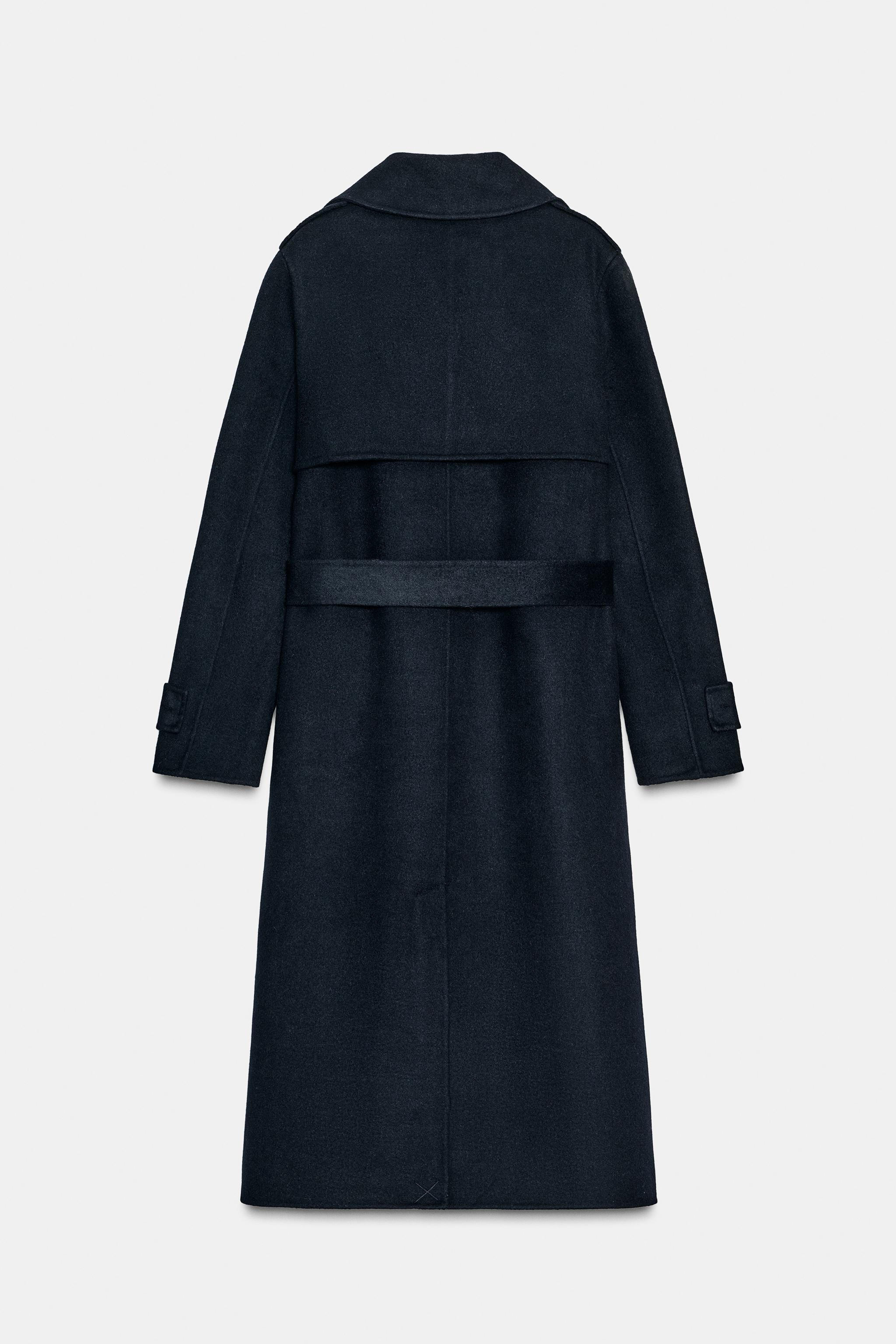 BELTED WOOL COAT